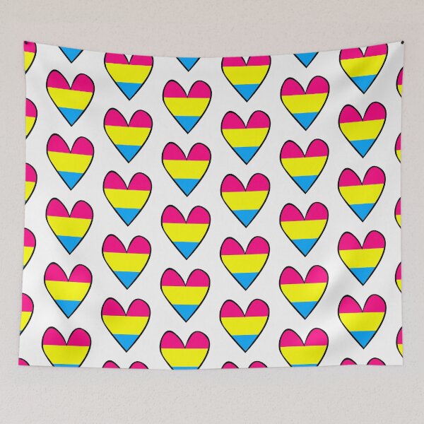 Item preview, Pansexual heart designed and sold by bonblue.
