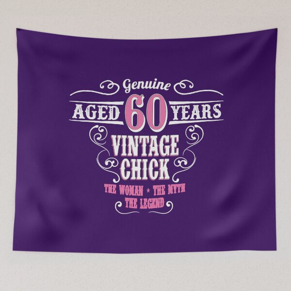 Item preview, Vintage Chick Aged 60 Years... designed and sold by CubioiDiviic.