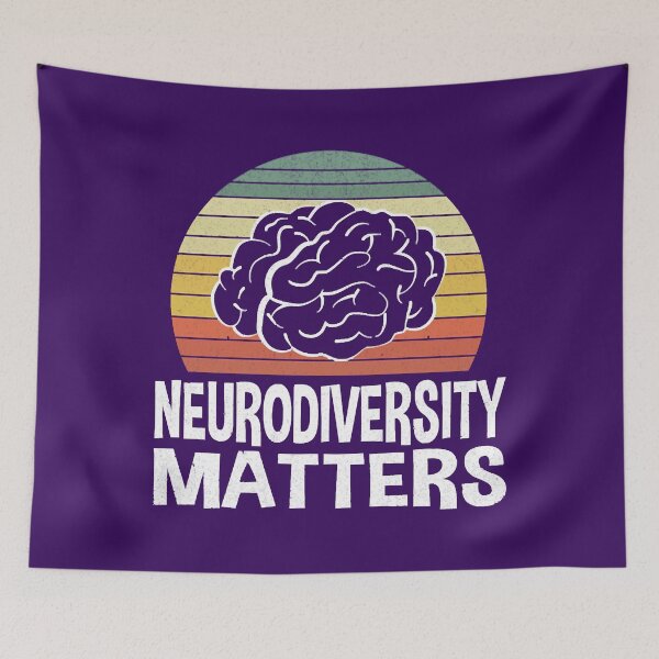 Item preview, Vintage Neurodiversity Matters Neurodiverse Autism designed and sold by CubioiDiviic.