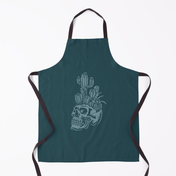 Item preview, Skull and cactus dark blue contrast designed and sold by Proud Pro Gifts.