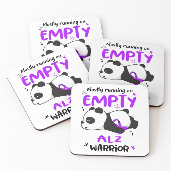 Item preview, ALZ Awareness - Mostly Running On Empty ALZ Warrior designed and sold by Hilten.