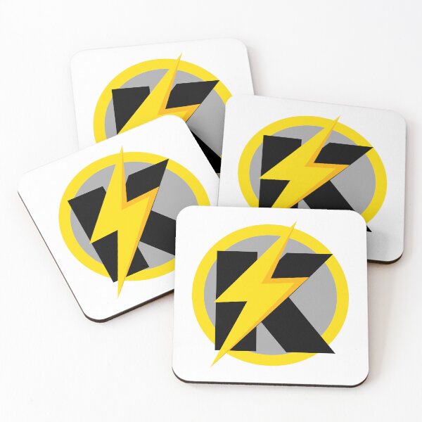 Item preview, Copie de k lightning bolt smiley face designed and sold by madraso.