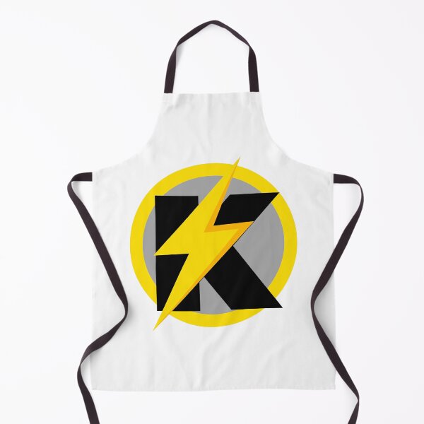 Item preview, Copie de k lightning bolt smiley face designed and sold by madraso.