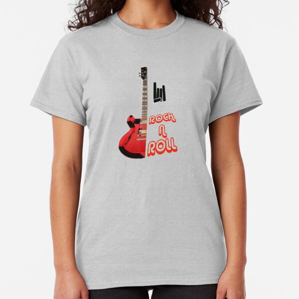 NEW Screamin ROCK N ROLL T-Shirt ELECTRIC Guitars