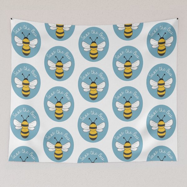 Item preview, Save the Bees designed and sold by HanaMariDesigns.