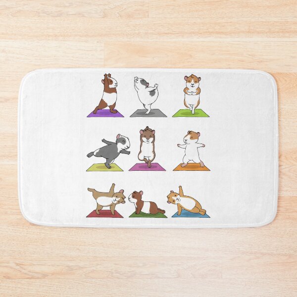 Item preview, Guinea pigs doing exercises cute animal designed and sold by NellieSteven7.