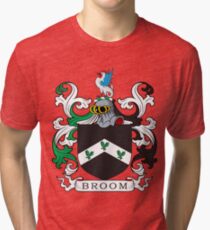 Broom Coat of Arms Tri-blend T-Shirt
