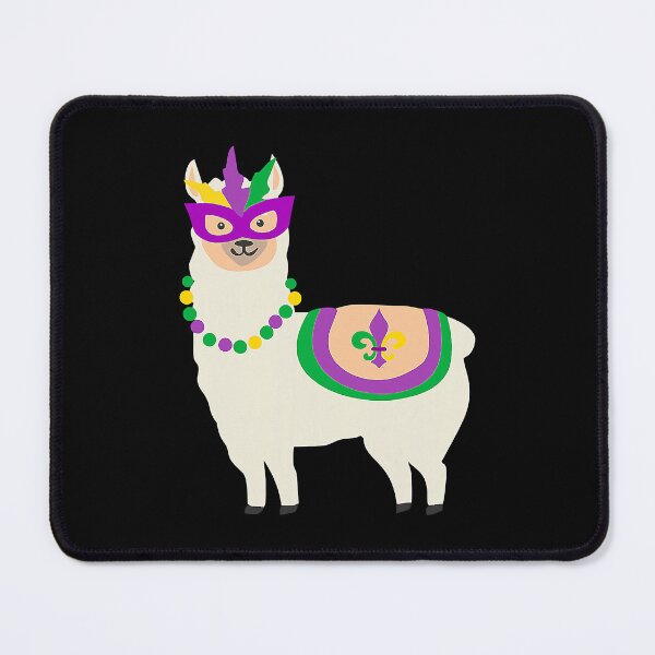 Item preview, Mardi Gras Llama Funny Carnival Fat Tuesday Party designed and sold by SkylerKason.