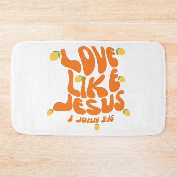 Item preview, Love like Jesus Christian Bible verse 1 John 3:16 designed and sold by Emily Roberts.