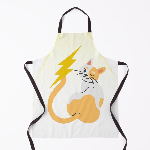 Item preview, cartoon cat lightning designed and sold by Kavi Designs.