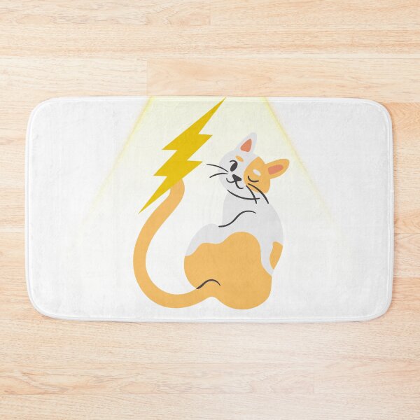 Item preview, cartoon cat lightning designed and sold by Kavi Designs.