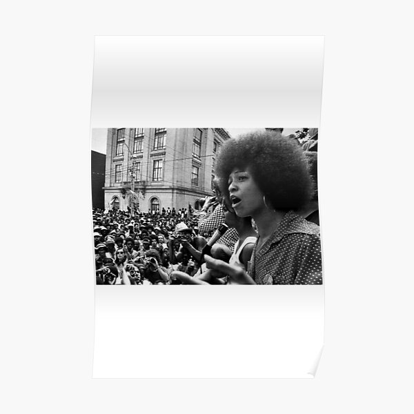 Angela Davis Discours Poster