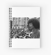 Angela Davis Speech Spiral Notebook