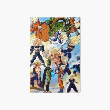 Dragon Ball Z - Cell Saga Postcard for Sale by BeeRyeCrafts