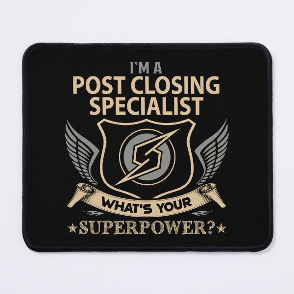 Item preview, Post Closing Specialist T Shirt - Superpower Job Gift Item Tee designed and sold by watkinsmat.