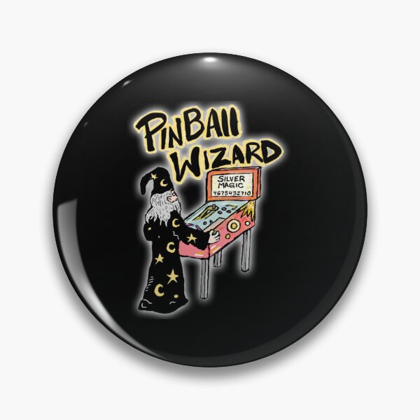 Item preview, Pinball Wizard Classic T-Shirt designed and sold by DanielGafan.