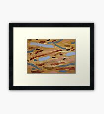 Brown Water 1 Framed Print