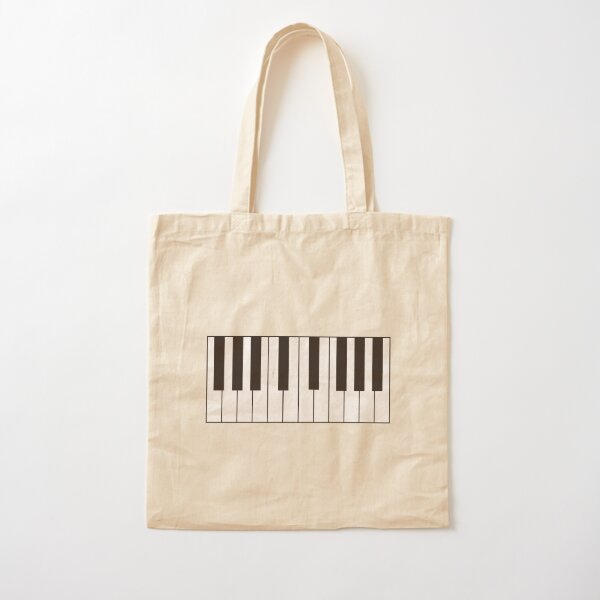 Piano Music Notes Tote Bag by My Inspiration - Pixels