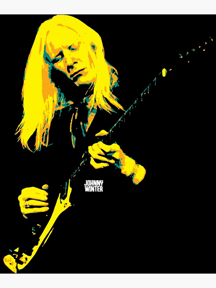 "Johnny Winter. John Dawson Winter III. an American singer and