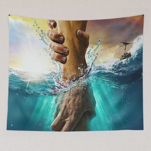 Item preview, Jesus Saving Us designed and sold by JaelynnDyverson.