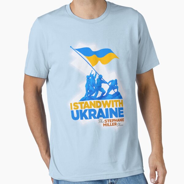 Item preview, I Stand With Ukraine Flag Classic T-Shirt designed and sold by JanUlbrich.