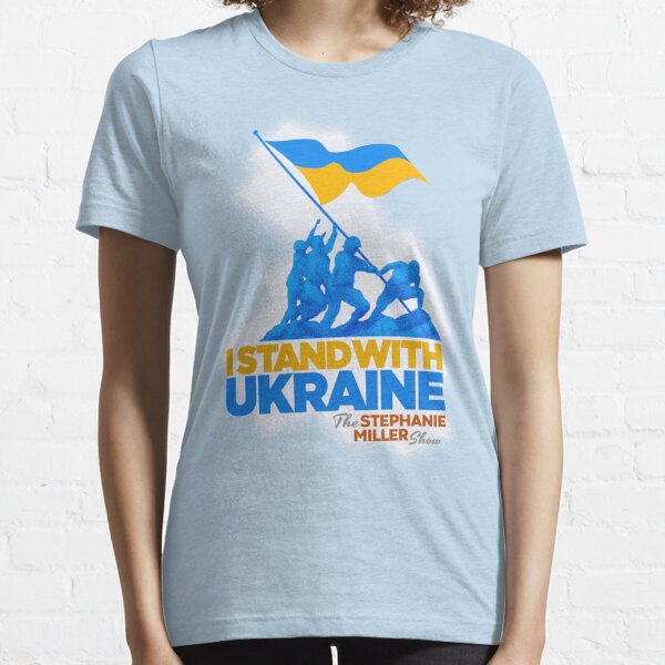 Item preview, I Stand With Ukraine Flag Classic T-Shirt designed and sold by JanUlbrich.