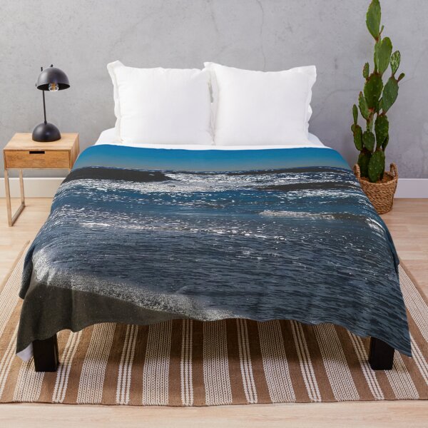 Item preview, brown beach ,Blue sky, ocean designed and sold by Cheni-Yathri.