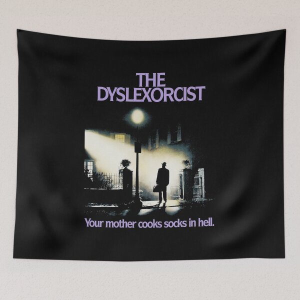 Item preview, The Dyslexorcist designed and sold by Jameslasy.