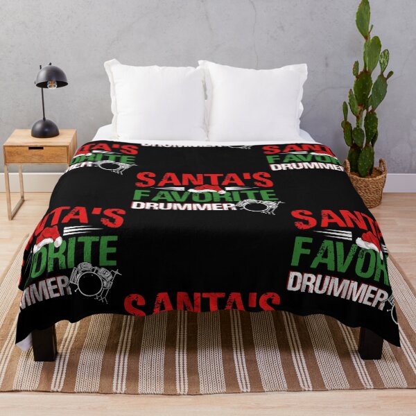 Item preview, Santas Favorite Drummer Funny Ugly Christmas Proud A Drummer  designed and sold by AngelGill37354.