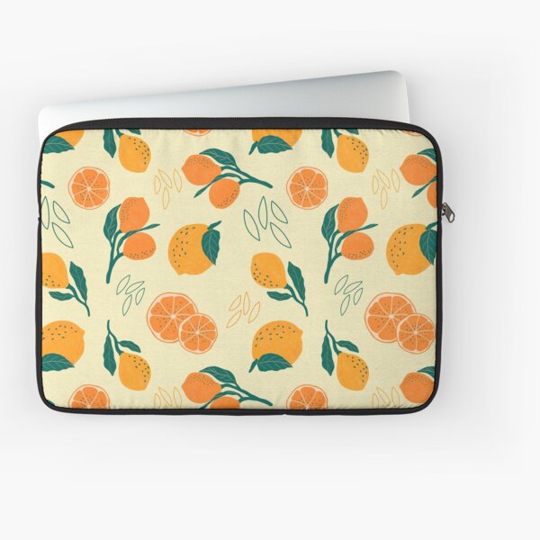 Orange Lemons Laptop Sleeve