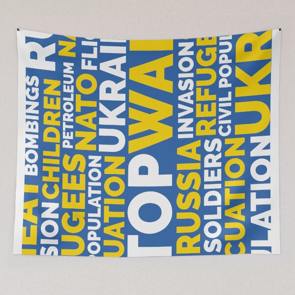 Item preview, Stop War (Ukraine) designed and sold by kims-club.