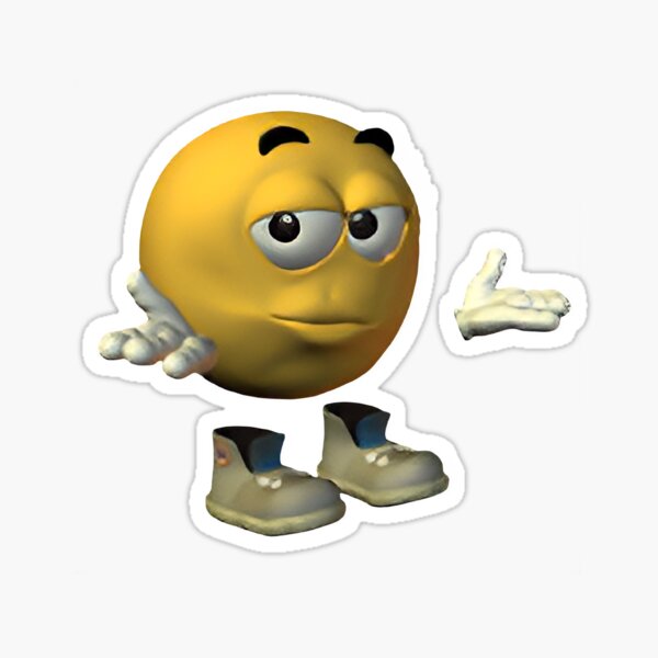 Emoji, cursed face, 3d