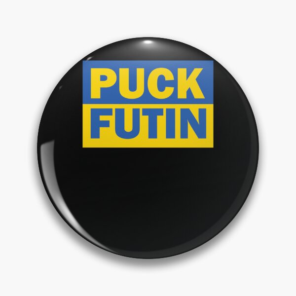 Item preview, PUCK FUTIN UKRAINE FLAG Essential T-Shirt designed and sold by KaterynaDudche.