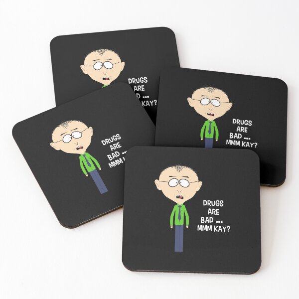 Item preview, Drugs Are Bad Mkay Mr Mackey South Park  Classic T-Shirt designed and sold by VitaCruciano.
