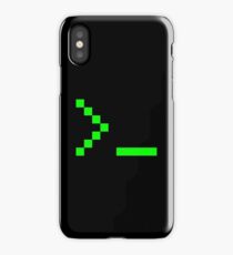 Old School Computer Text Input Prompt iPhone Case