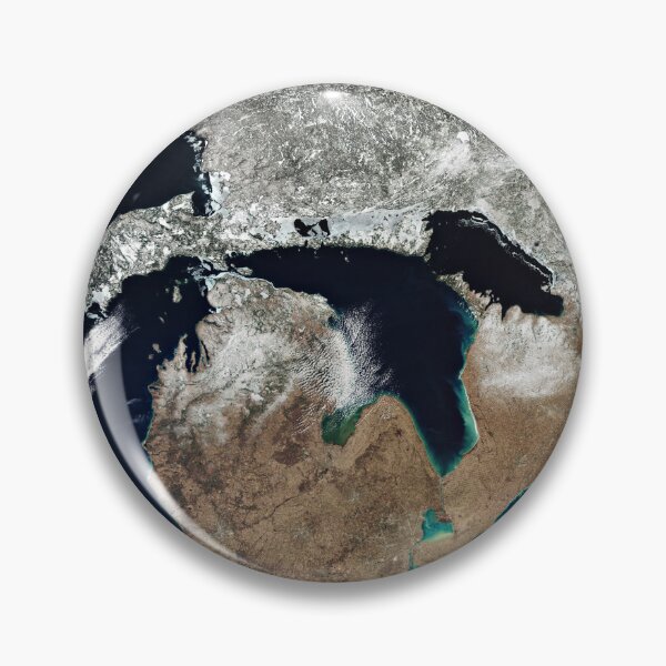 Item preview, Great Lakes from space designed and sold by Raureif.