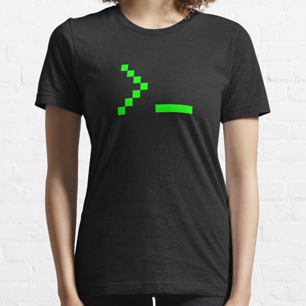Item preview, Old School Computer Text Input Prompt designed and sold by TheShirtYurt.