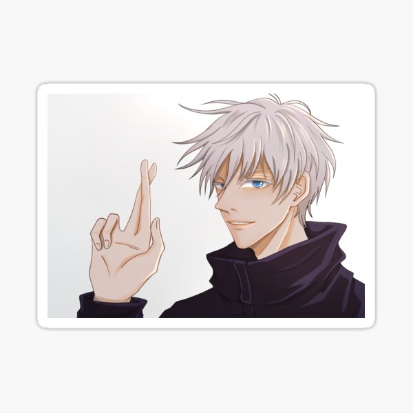 Gojo Satoru Sticker By Yuniizu Redbubble