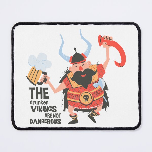 Item preview, The Drunken Vikings Are Not Dangerous designed and sold by Areta Design.
