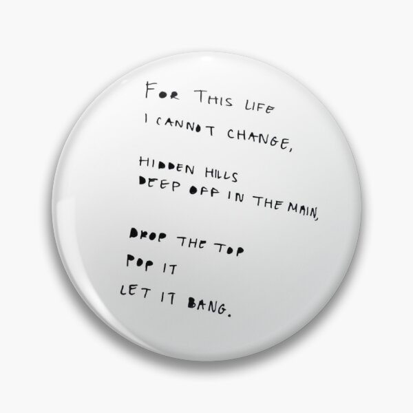 Item preview, BUTTERFLY EFFECT Lyrics designed and sold by thadieWorks.