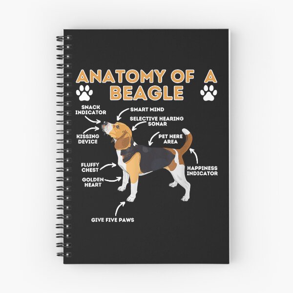 Item preview, Anatomy Of A Beagle - Funny Beagle Dog Lover Pet Owner designed and sold by Yaw23123.