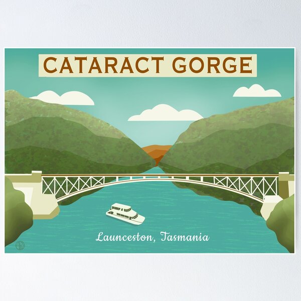 Item preview, Cataract Gorge, Launceston, Tasmania designed and sold by Amanda Webster.