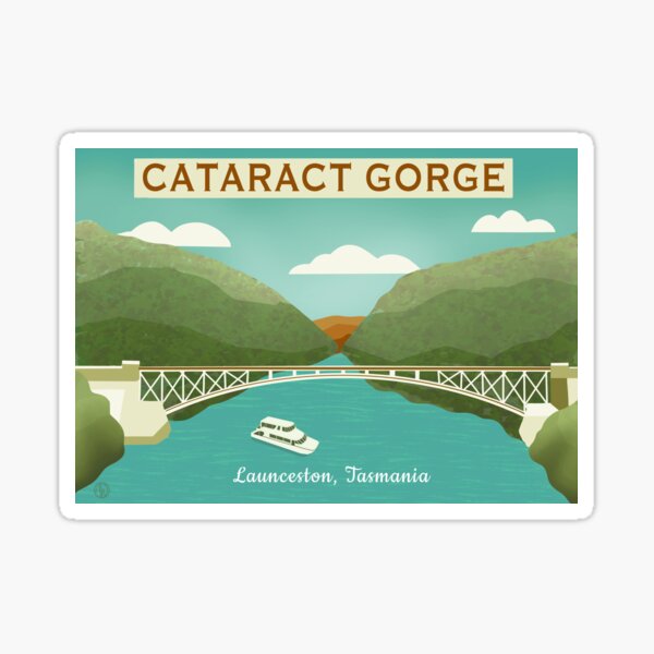 Item preview, Cataract Gorge, Launceston, Tasmania designed and sold by Amanda Webster.