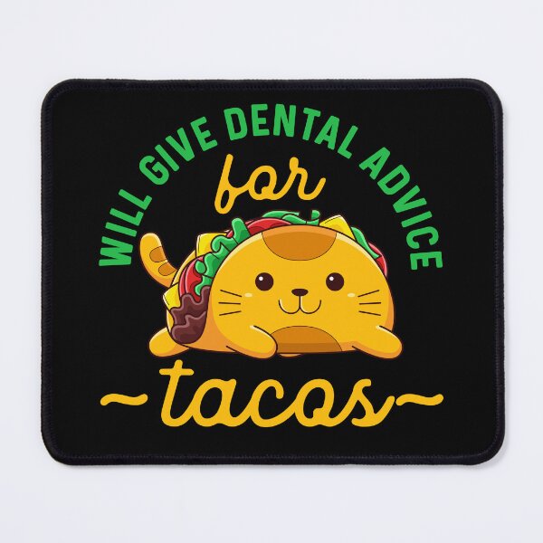 Item preview, Will Give Dental Advice For Tacos - Kawaii Taco Lover designed and sold by fooderiffic.