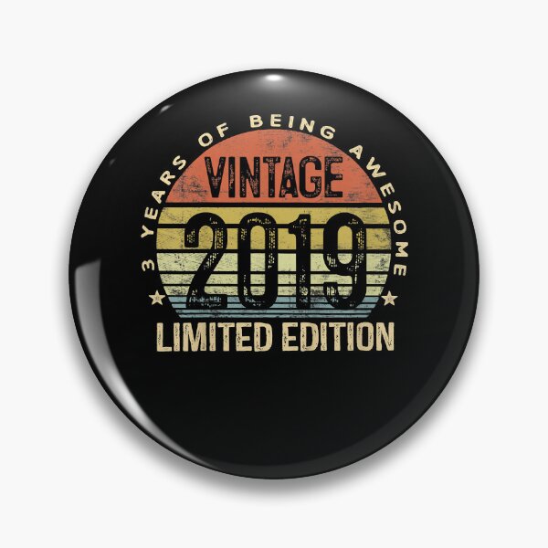 Item preview, Kids 3 Year Old Gifts Vintage 2019 Limited Edition 3rd Birthday T-Shirt.png designed and sold by xindungxoaac.