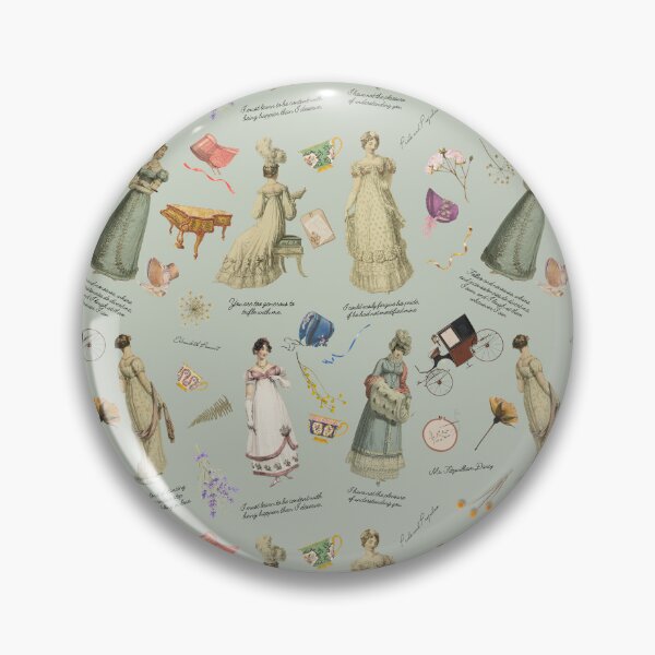 Item preview, Pride and Prejudice Quotes|  Miss Bennet | Jane Austen Green designed and sold by OakTreeDesign.