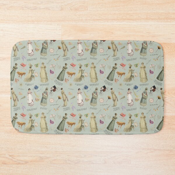 Item preview, Pride and Prejudice Quotes|  Miss Bennet | Jane Austen Green designed and sold by OakTreeDesign.