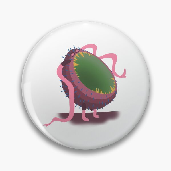 Item preview, Long Armed Angry Hairy Monster Kiwi Fruit Style designed and sold by marie-inks.