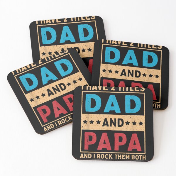 Item preview, I Have Two Titles Dad And Papa Father designed and sold by DKshowmaker.