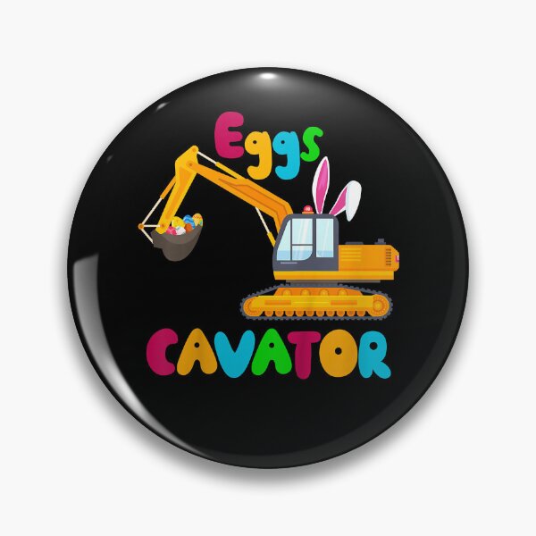 Item preview, Kids EggsCavator Happy Easter Funny Excavator Hunting Egg Kids T-Shirt.png designed and sold by xindungxoaac.